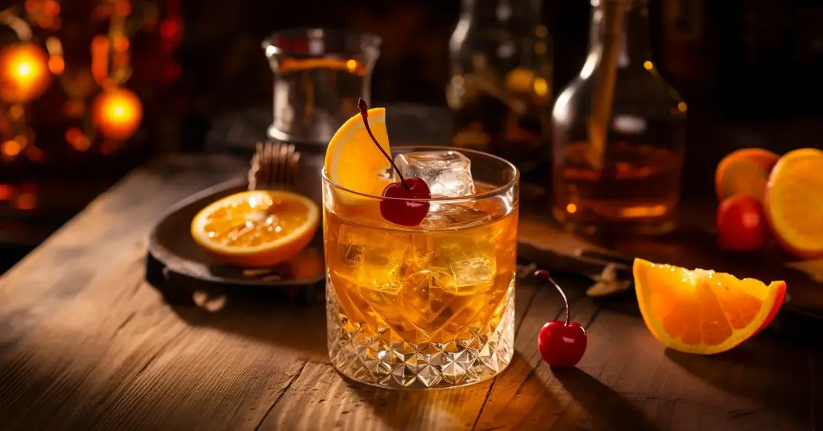 Zdjęcie drinka Brandy Old Fashioned